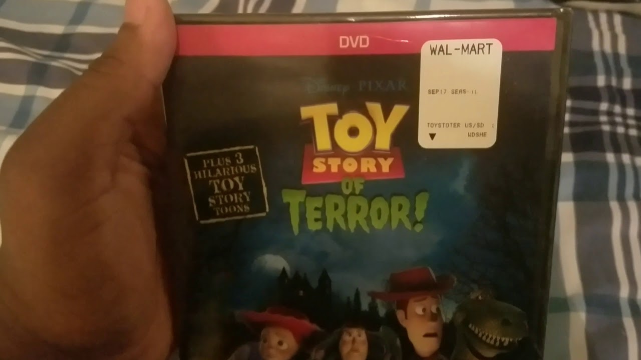 Toy Story Of Terror dvd unboxing YouTube