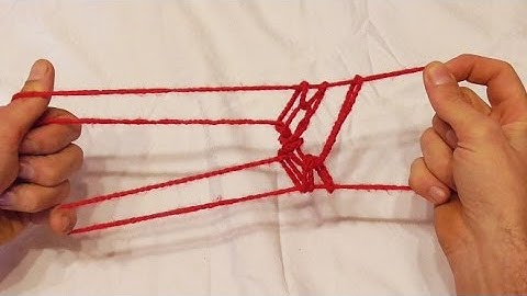 Learn The Fun Running Dog Action String Figure/String Trick - Walkthrough