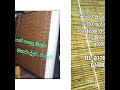 Bata palali/Bamboo tats