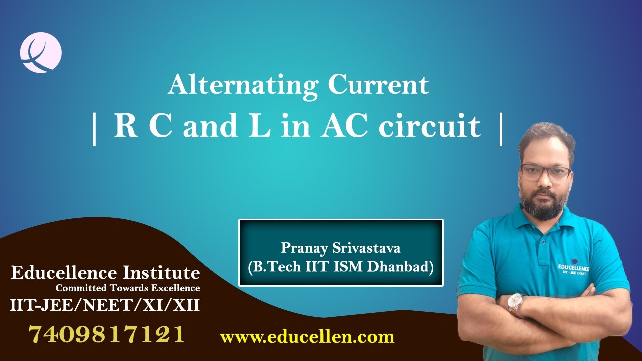 Class 12 R C And L In AC Circuit JEE NEET YouTube