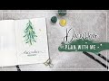 BULLET JOURNAL | Plan with me December Mistletoe