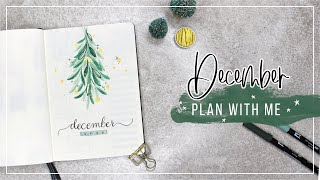 BULLET JOURNAL | Plan with me December Mistletoe