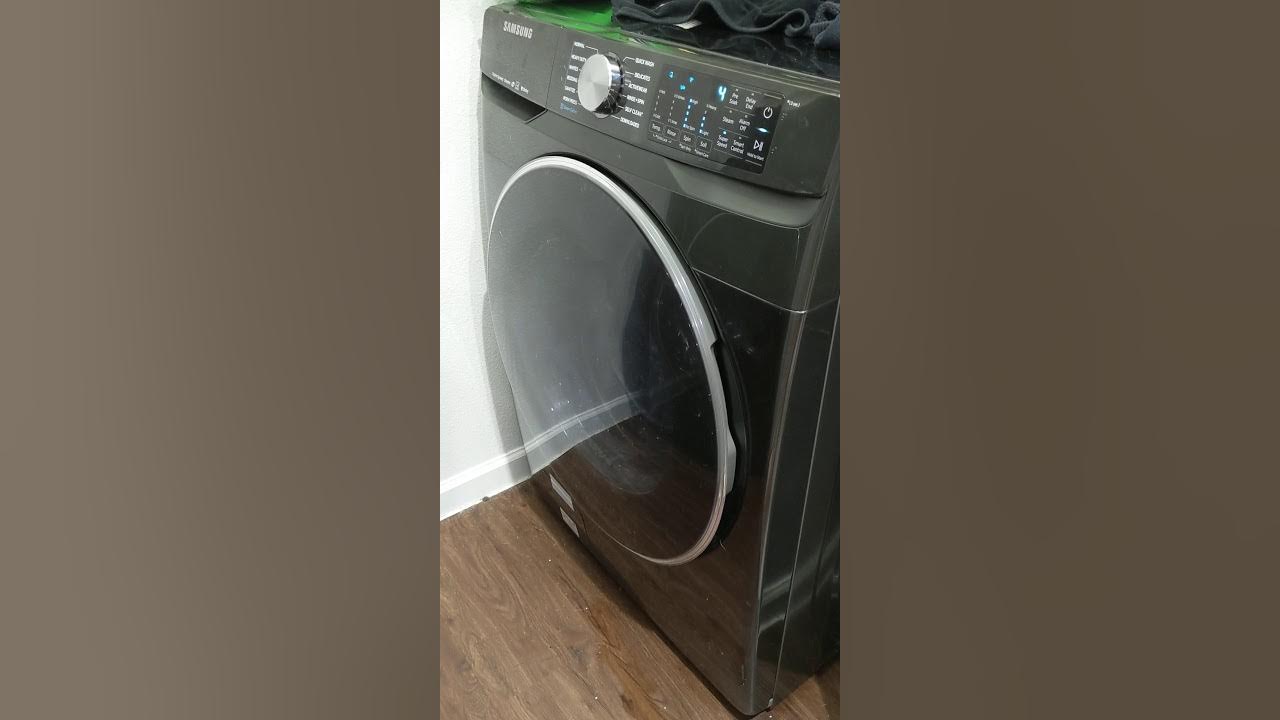 Samsung washer, door leaks, noisy, end chime YouTube