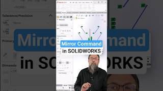Mirror Command in SOLIDWORKS: CADvice of the Week 25  #solidworks #3ddesign #3dcad