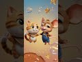 “बिल्ली और चूहा दोस्त ।” 🐱🐭