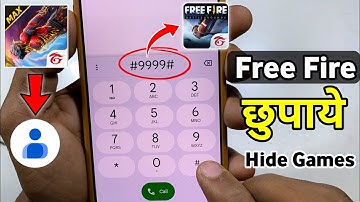 free fire dialer mein kaise chhupaye | how to hide free fire in dialer | free fire ko kaise chupaye