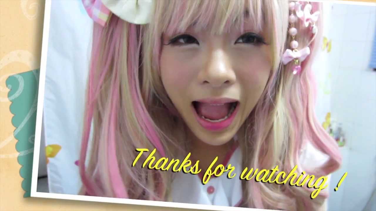 [Tutorial] Sweet Lolita Makeup - YouTube