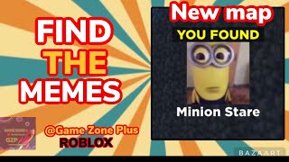 *NEW MAP* FIND THE MEMES, HOW TO FIND THE MINION STARE MEME LOCATION, ROBLOX #roblox