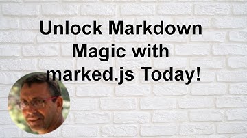 Unlock Markdown Magic with marked.js Today!