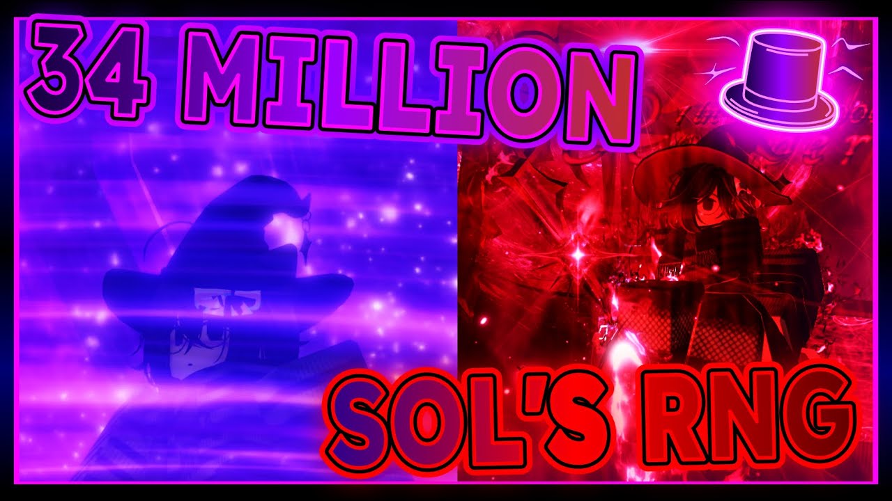 MY LUCKIEST DAY IN SOL'S RNG | 34 Million Roll's In Sol's RNG (Reupload)