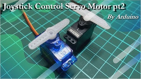 Joystick Control Servo Motor Tutorial by Arduino part 2
