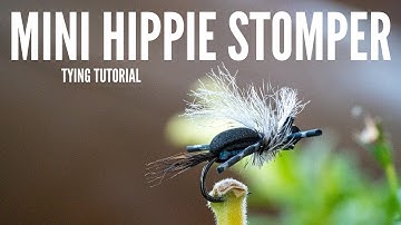 How to tie The Mini Hippie Stomper | AvidMax Fly Tying Tuesday Tutorials