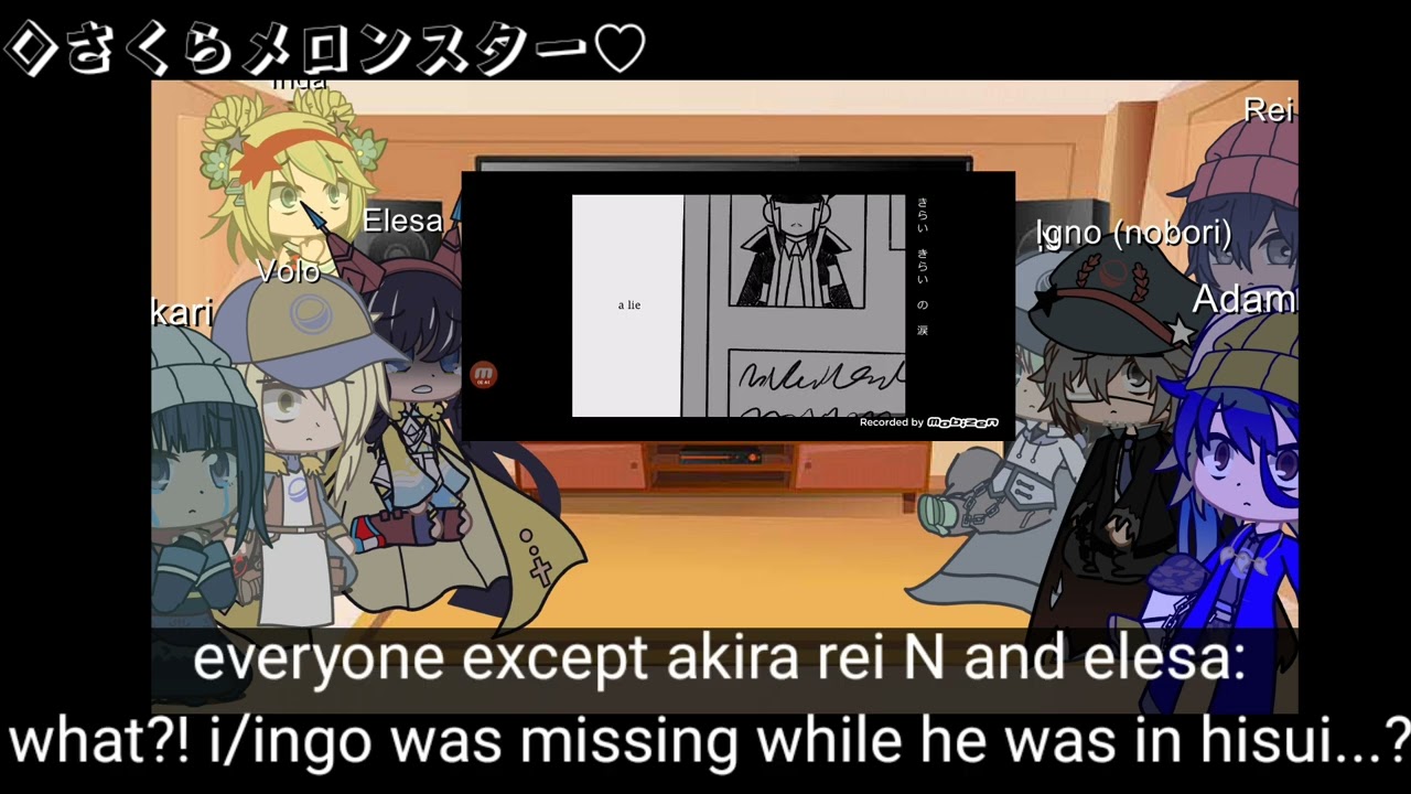 {MY AU} Pokémon legends arceus (+ elesa and N) recats to emmet and ingo