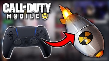 Getting A Nuke On COD Mobile Battle Royale With A PS5 Controller!