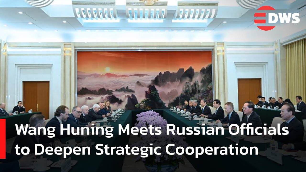 China’s Top Political Advisor Wang Huning Meet Russian Delegation | Strategic Ties Strengthen | AC15