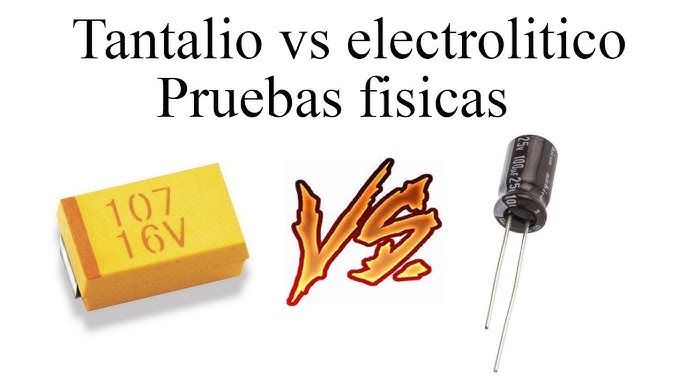 Capacitores electrolíticos: análisis de datasheet 