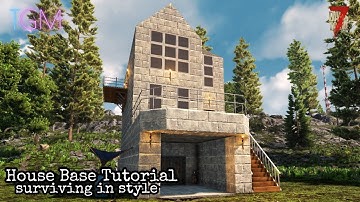 Building A House Base In 7 Days To Die (Surviving In Style) | Number 6