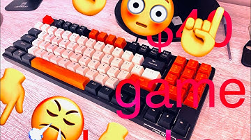 Havit 89 key mechanical keyboard (Jixian red, stock)