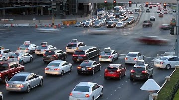 Time lapse of Traffic Jam at a Busy Crossing Stock Video | Timelapse Copyright Free video | Pixadisc
