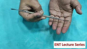 Nose instruments | ENT Lecture Series