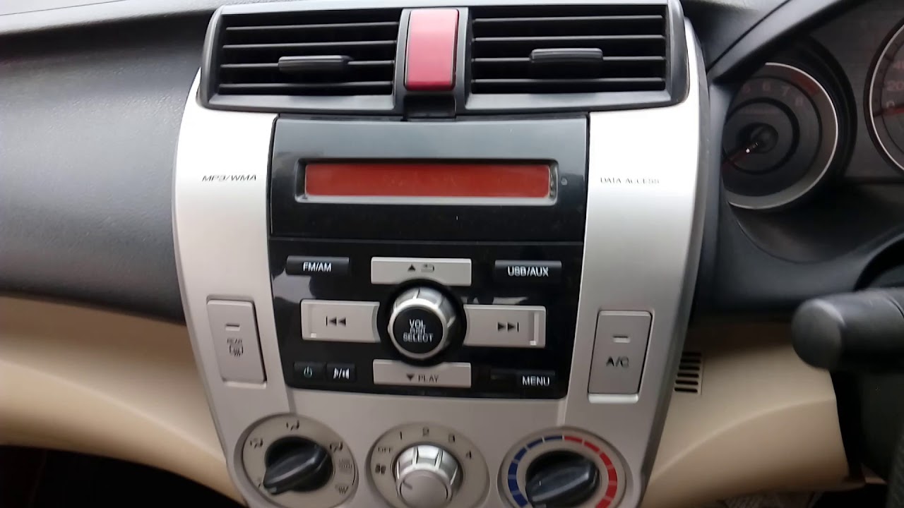 How To Find Usb Port In Honda City Youtube