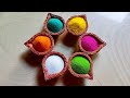 6 stress relief rangolis video/satisfying relaxing rangoli/Diwali special