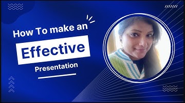How to make an effective presentation | Anju Jindal | Presentation skills