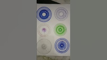 Spirograph design pattern #shorts #holi #hollywood #trending #youtube #viral #vlog