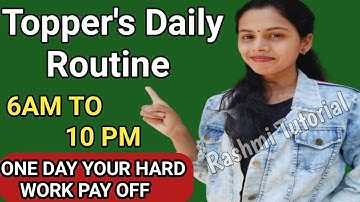 Toppers Daily Routine 2023 | କେମିତି ନିଜକୁ ସଫଳ କରିବେ | Rashmi Tutorial |