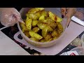 🍗 Куриные наггетсы + картошка по-деревенски – Вкусно, просто и быстро!
