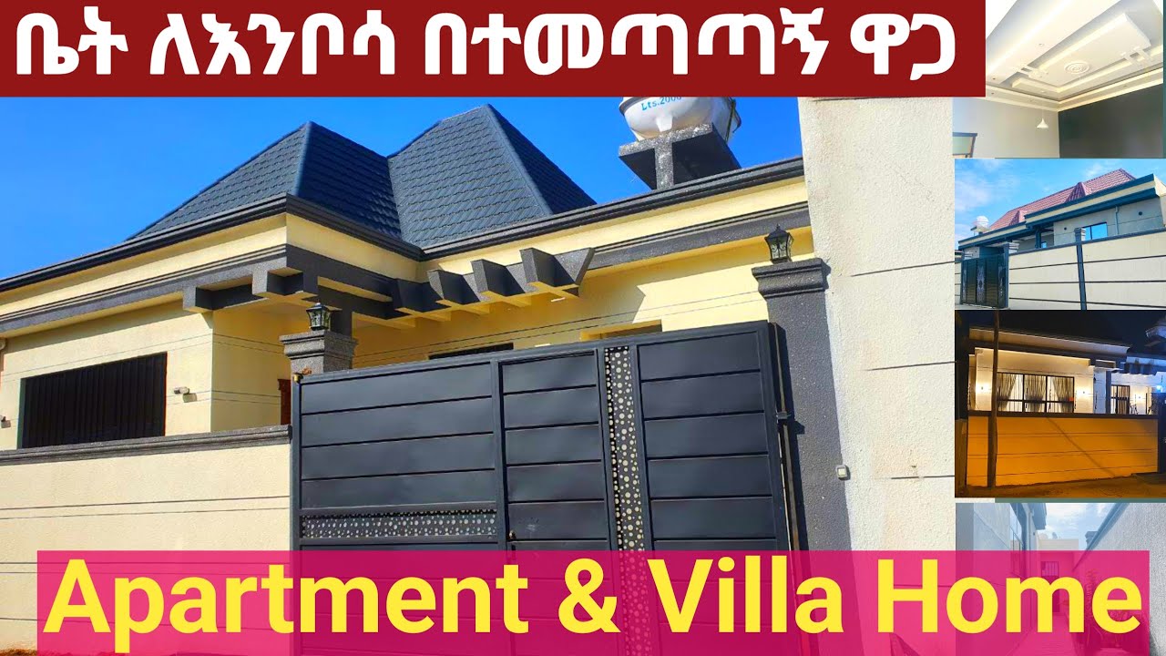 apartment & villa house for sale in addis ababa & Legetafo Ethiopia 