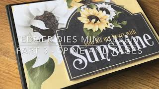 Simple Mini Album Part 3 - Spine and Attaching Pages