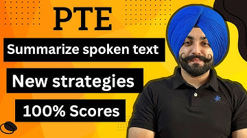 PTE listening Summary summarise spoken text 2025 new tips new template( Gurwinder PTE )