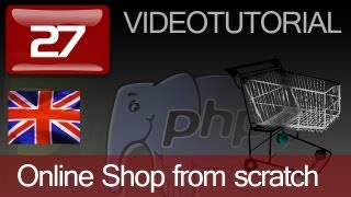 How to make an online shop with Dreamweaver and PHP. Chapter 27