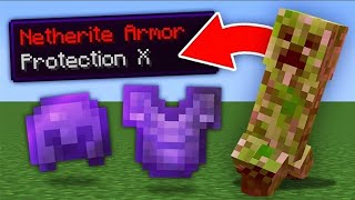 Minecraft but, hostile mobs drop op items