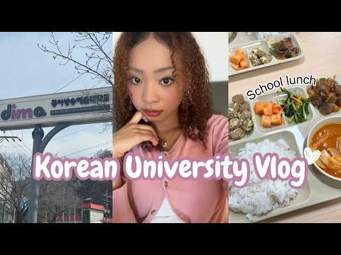 A Day In My Life As The Only Black Person At A Korean University || Korean Uni Vlog