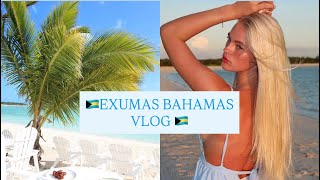 model is off duty! EXUMA BAHAMAS VLOG: snorkel, jetskis and swimming 🇧🇸