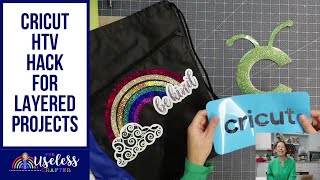 Famous HTV (Heat Transfer Vinyl) Hack | Overcuting HTV With Cricut For Layered Projects The Useless Crafter Wealth