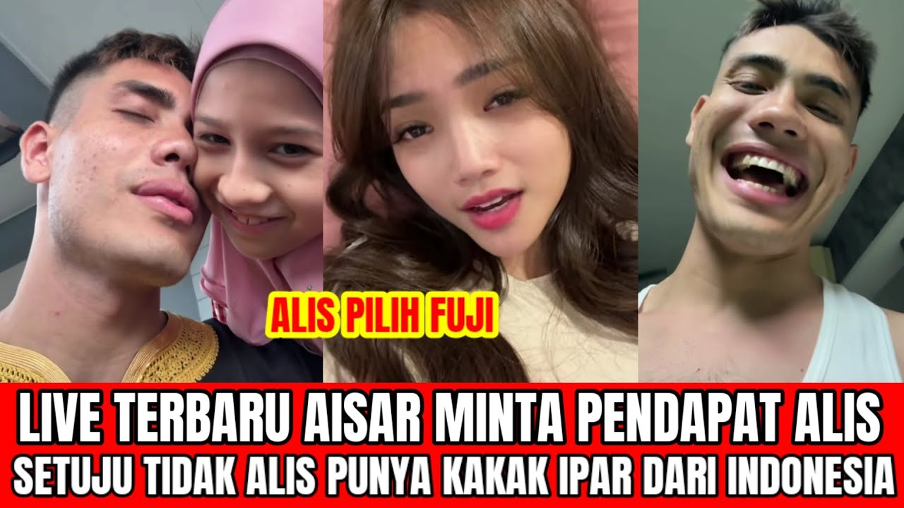 LIVE TERBARU AISAR MINTA PENDAPAT ALIS SETUJU TIDAK ALIS PUNYA KAKAK ...