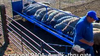 A great way to feed your sheep without having to get your legs and body hurt. Can be connected together to make as long of a 
