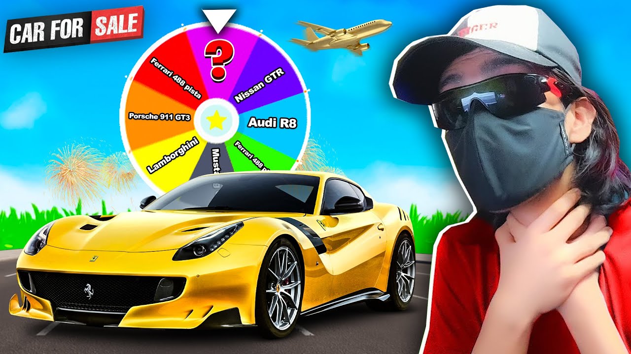 SPEEDRUN SPIN WHEEL CAR FIND CHALLENGE (FERRARI EDITION) YouTube