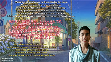 Jonrie A. Cena BSED-SCIENCE 3A. Video Output #2:  Jikoshoukai (Self Introduction)