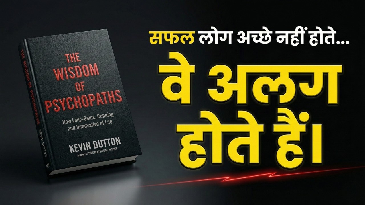 Psychopath Ka Dimaag Kaise Kaam Karta Hai? असली सच | The Wisdom of Psychopaths | Hindi Audiobook