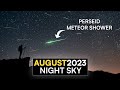 What&#39;s in the Night Sky August 2023 🌌 Perseid Meteor Shower | Super Blue Moon