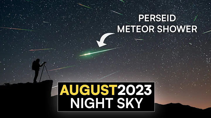 What's in the Night Sky August 2023 🌌 Perseid Meteor Shower | Super Blue Moon
