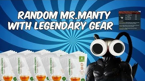 Injustice 2: Random Mr Manty with Legendary gear combo