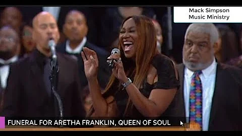 Aretha Franklin Funeral Celebration - Yolanda Adams and Paul Morton