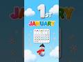 Months of the Year for Kids | Learn Months Names &amp; Calendar #kidslearning #numbers #calendar #abcd