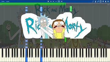 Rick and Morty Opening - Synthesia Tutorial [Request]