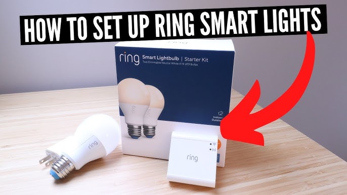 Ring Smart Lighting Bridge, Connect your Ring Smart Devices, White